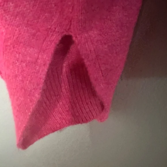 Vince Camuto Pink Sweater Soft Cozy Plus 2X - Picture 5 of 5